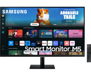 Smart Monitor Samsung M5 S32DM500EU 32"/ Full HD/ Smart TV/ Multimedia/ Negro