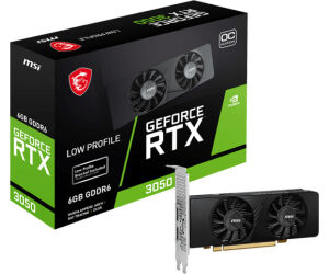 Tarjeta Grafica Msi Rtx 3050 Lp 6gb Oc