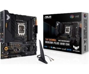 ASUS TUF GAMING B660M- PLUS WIFI D4 Intel B660 LGA 1700 micro ATX