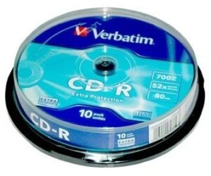 CD-R 52x - 700MB - Tarrina 10