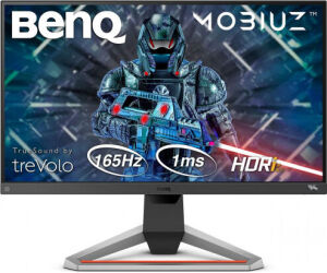 Monitor led gaming 24.5pulgadas benq mobiuz ex2510s ips -  fhd -  hdmi -  dp -  165hz -  1ms -  regulable -  vesa