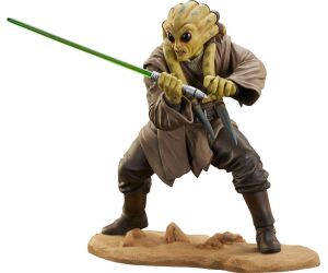 Figura diamond collection premier collection star wars el ataque de los clones kit fisto