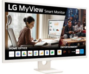 Smart Monitor LG MyView 27SR50F-W 27"/ Full HD/ Smart TV/ Multimedia/ Blanco