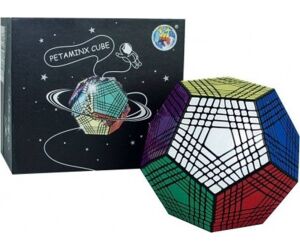 Cubo de rubik shengshou petaminx dodecaedro 9x9 negro