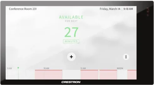 Crestron 5 In. Wall Mount Touch Screen, Black Smooth (Tsw-570-B-S) 6510812