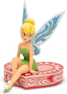 Figura enesco disney peter pan campanilla sentada