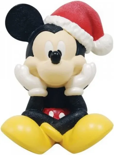 Figura enesco disney navidad mickey mouse