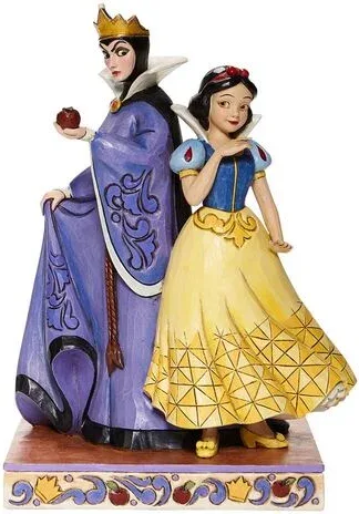Figura enesco disney blancanieves & la reina malvada