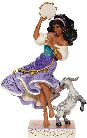 Figura enesco disney el jorobado de notre dame esmeralda & djali