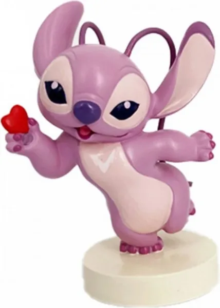 Figura enesco disney lilo & stitch -  angel con corazon