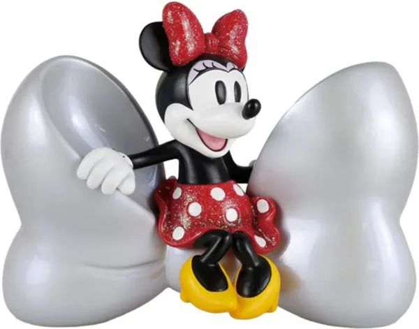 Figura enesco disney 100 aniversario minnie con lazo