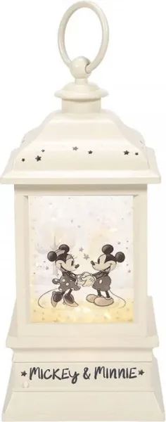 Farolillo de purpurina enesco disney mickey & minnie