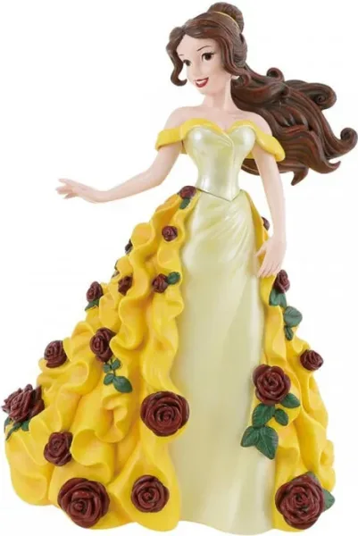 Figura decorativa enesco disney bella floreada