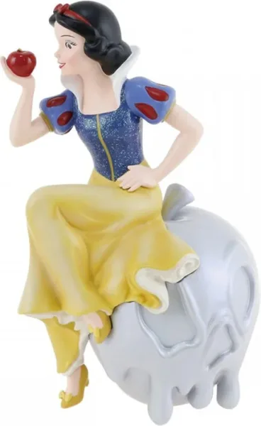 Figura decorativa enesco disney 100 blancanieves con manzana