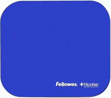 Alfombrilla Ratón Azul con Protección Microban Fellowes 5933805