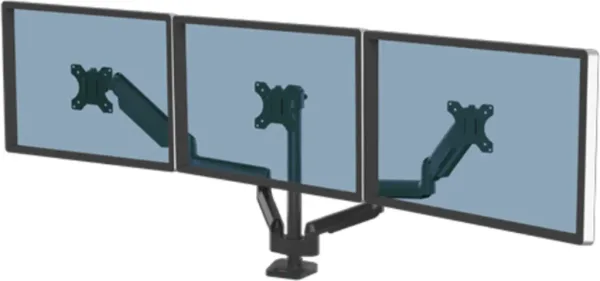 Soporte mesa fellowes 3 brazos hasta 27 pulgadas 100x100 max 21kg