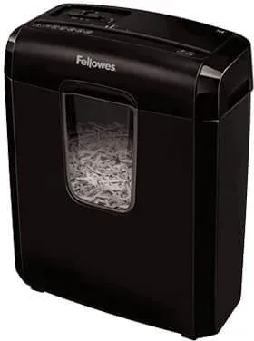 Destructora de papel fellowes 6c corte en particula 4x35mm - 11 litros