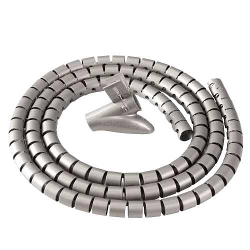 Organizador Cables Zip 2M Plata Fellowes 9929801