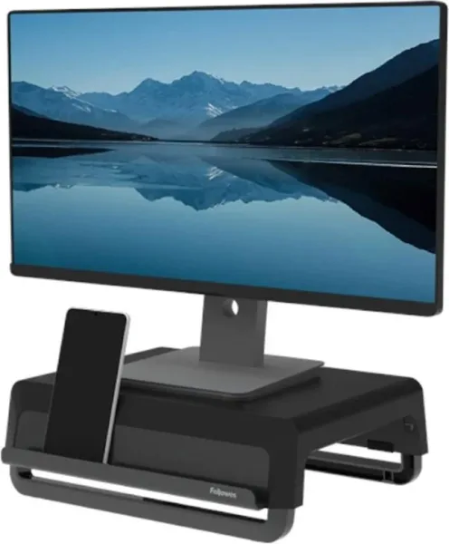 Soporte monitor fellowes breyta negro