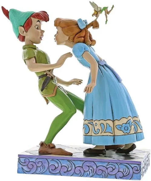 Figura enesco disney peter pan peter pan wendy y campanilla