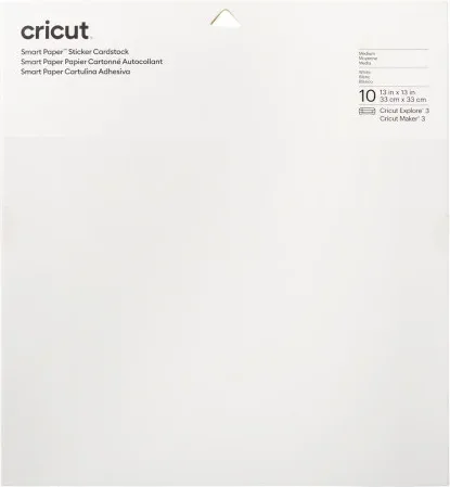 Cricut Smart Paper Bloc de hojas de papel para bellas artes 10 hojas
