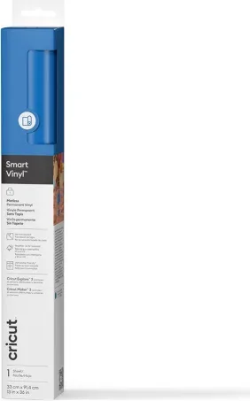 Cricut 2011606 vinilo adhesivo Permanente Azul Mate