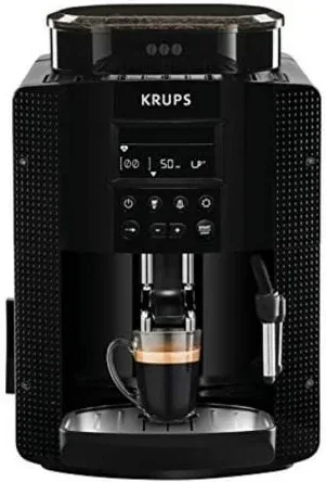 Cafetera Expreso Krups Essential Pisa EA81P070/ 1450W/ 15 Bares/ Negra