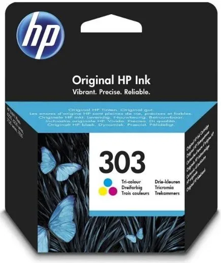 Hp 303 Cartucho de Tinta Hp303 Tricolor (T6N01Ae)