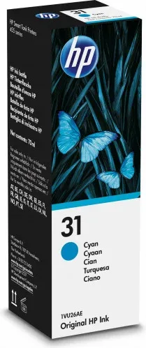 Hp 31 Botella de Tinta Cian Hp31 (1Vu26Ae)