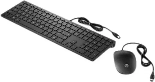 HP Teclado y ratón con cables Pavilion 400