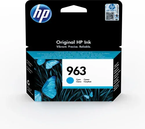 Hp 963 Cartucho de Tinta Hp963 Cian (3Ja23Ae)