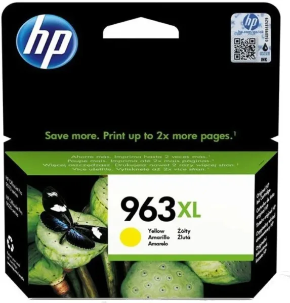 Hp Cartucho Tinta Hp 963Xl Amarillo Officejet9010 Hp963Xl (3Ja29Ae)