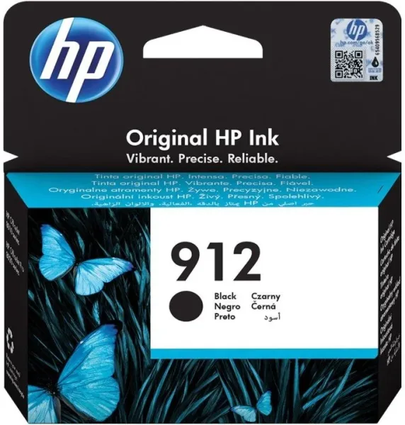 Cartucho Tinta Negro Hp 912 (3Yl80Ae)