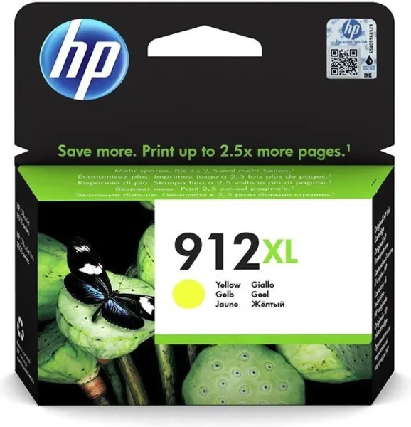 Cartucho Tinta Amarillo Hp 912 Xl (3Yl83Ae)