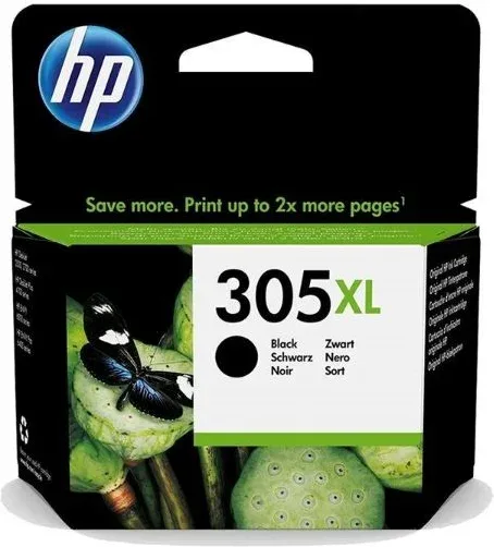 Cartucho de Tinta Hp Nº 305Xl Negro Alta Capacidad (3Ym62Ae)