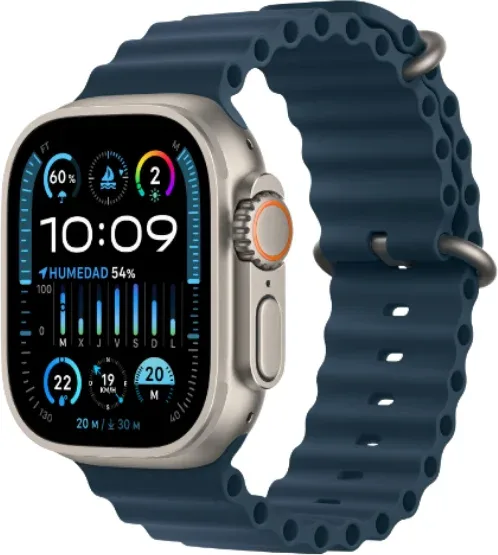 APPLE WATCH ULTRA 2 CAJA TITANIO GPS+CELL 49mm CORREA OCEAN BLUE