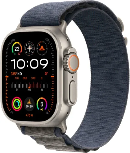 APPLE WATCH ULTRA 2 CAJA TITANIO GPS+CELL 49mm CORREA LOOP BLUE ALPINE TALLA M