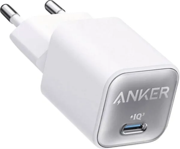 Cargador de Pared Anker Nano USB-C de Pared 30W Blanco