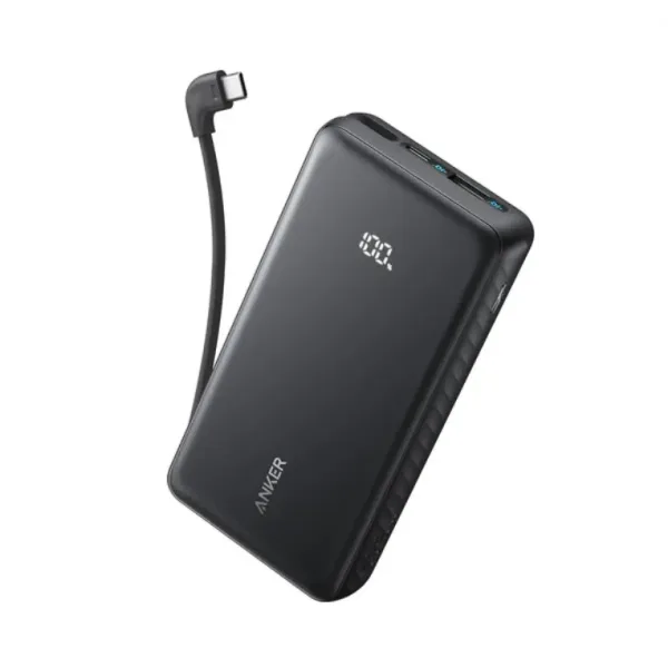 Powerbank Anker 20000 Mah 22.5W con Cable USB-C Integrado