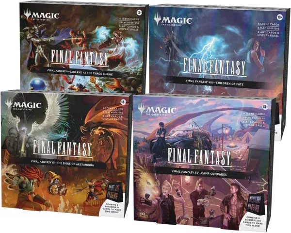 Magic the gathering final fantasy cajas de escena (4) inglés