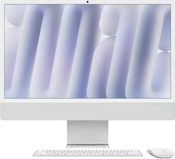 iMAC APPLE 24'' RETINA 4.5K M4 10CORE+GPU 10CORE 16GB 512GB SILVER