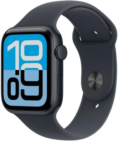 APPLE WATCH SE 3 CAJA ALUMINIO MEDIANOCHE CELL 44mm CORREA DEPORTIVA NEGRA S/M