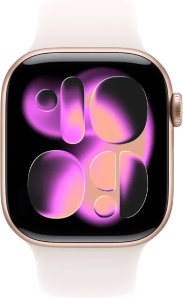 APPLE WATCH SERIES 11 CAJA ORO ROSA GPS 42mm CORREA ROSA M/L