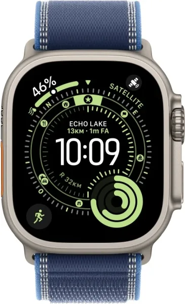 APPLE WATCH ULTRA 3 CAJA TITANIO NATURAL 49mm CORREA LOOP TRAIL AZUL S/M
