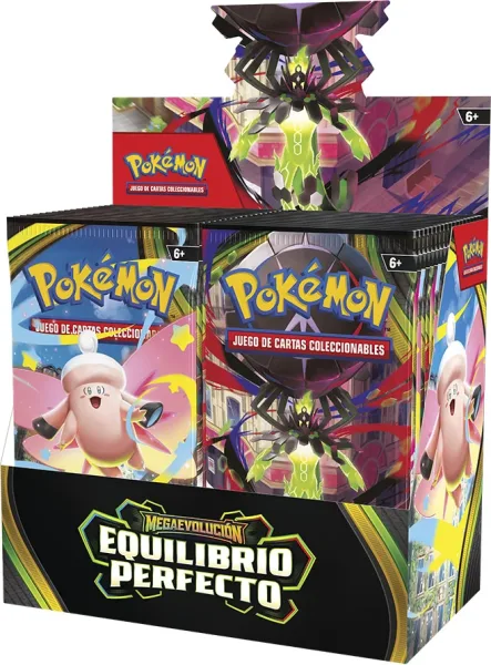 Sobres de refuerzo pokemon tcg marzo 2026 36 unidades