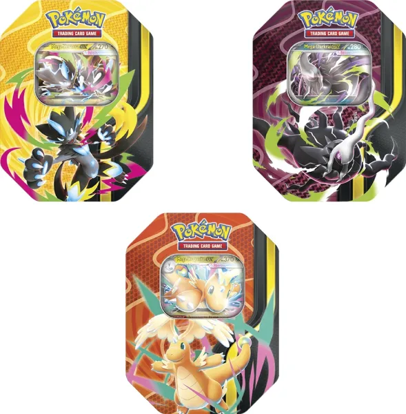 Pokemon tcg  fall tin 26q3 -  1 unidad aleatoria español