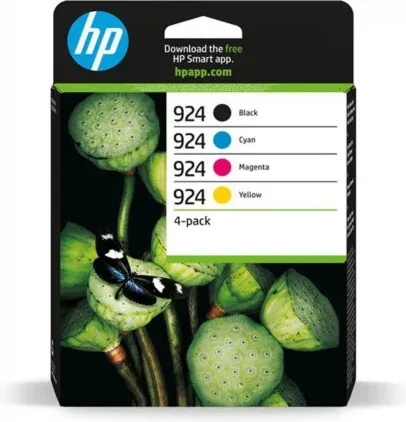 Hp 924 Pack 4 Colores Cmyk
