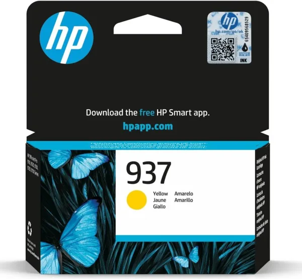 HP Cartucho de Tinta Original 937 amarillo