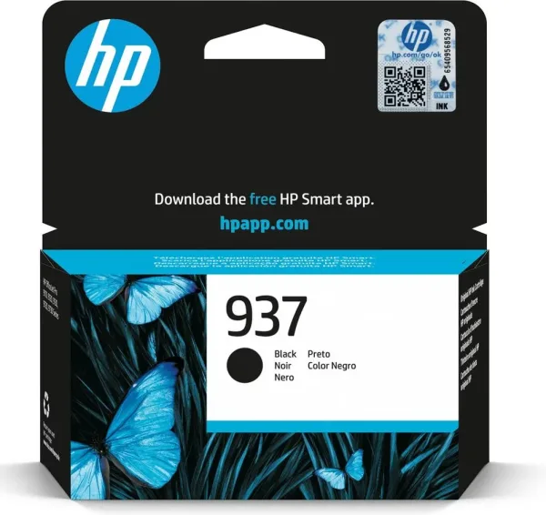 HP Cartucho de Tinta Original 937 negro