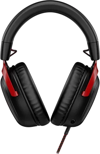 HP HyperX Cloud III - Auriculares gaming (negro-rojo)